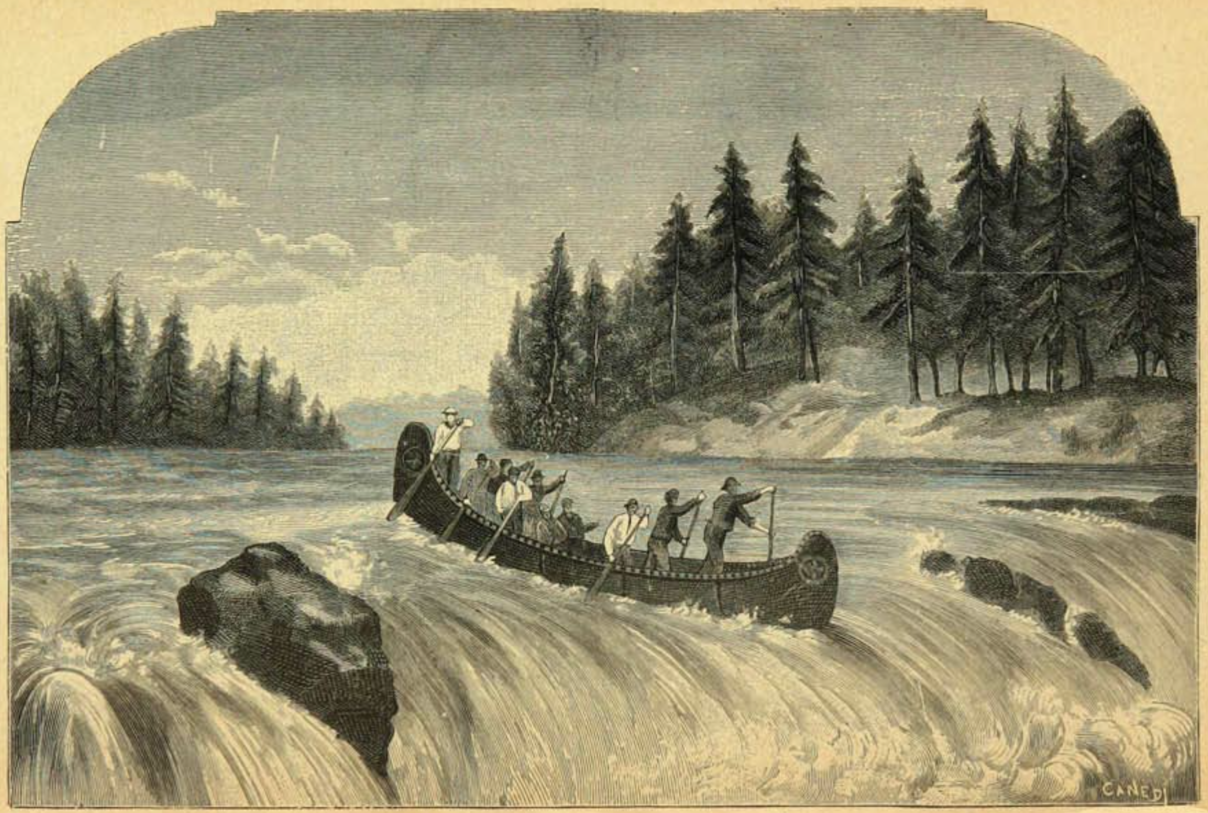 Gravure extraite de l'ouvrage de Proulx.